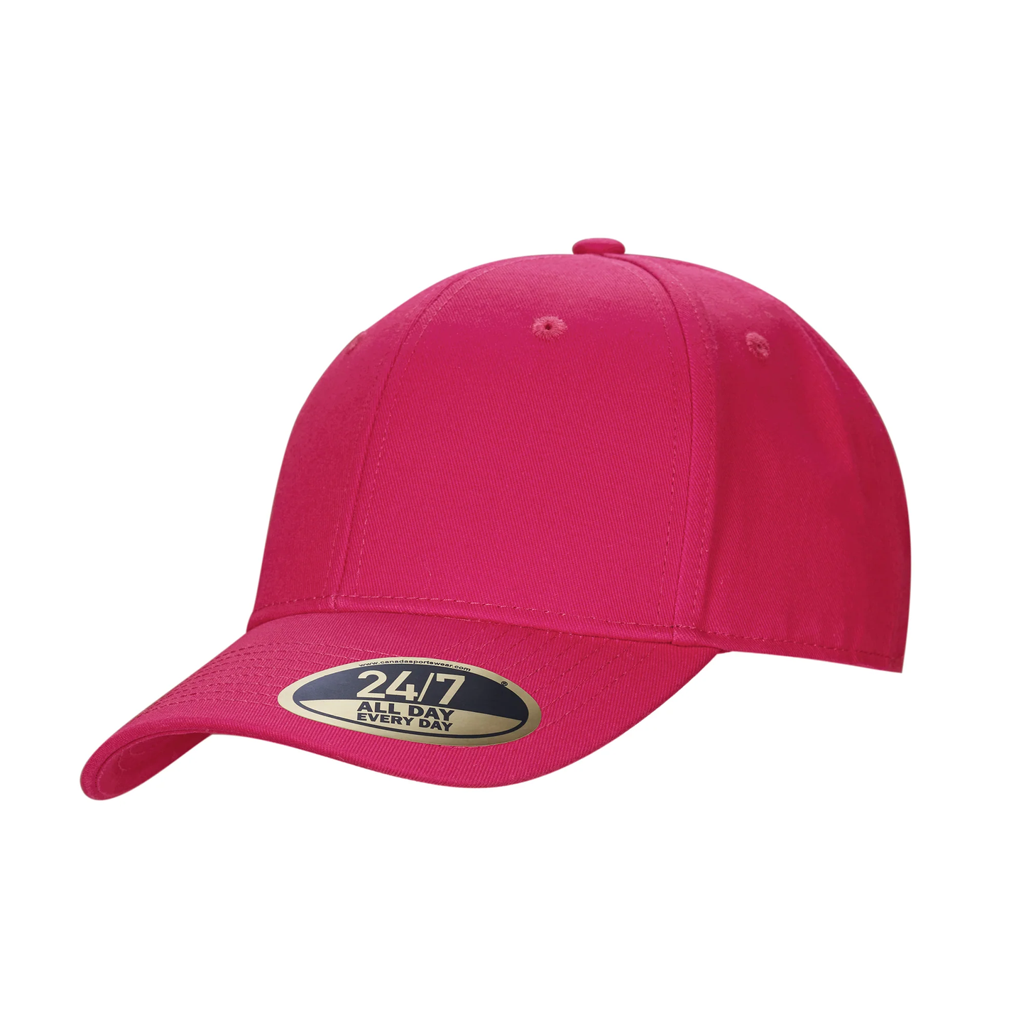 Snap Back Cotton Twill Cap