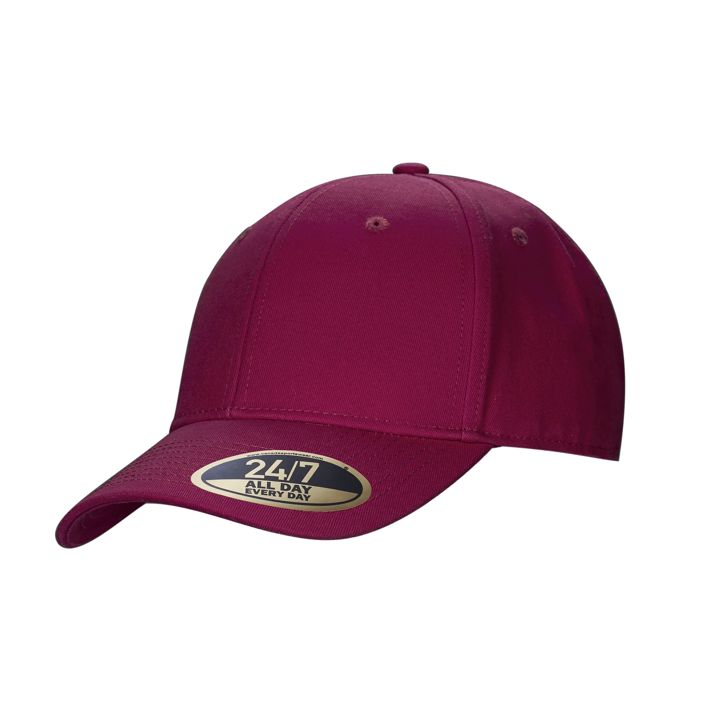 Snap Back Cotton Twill Cap