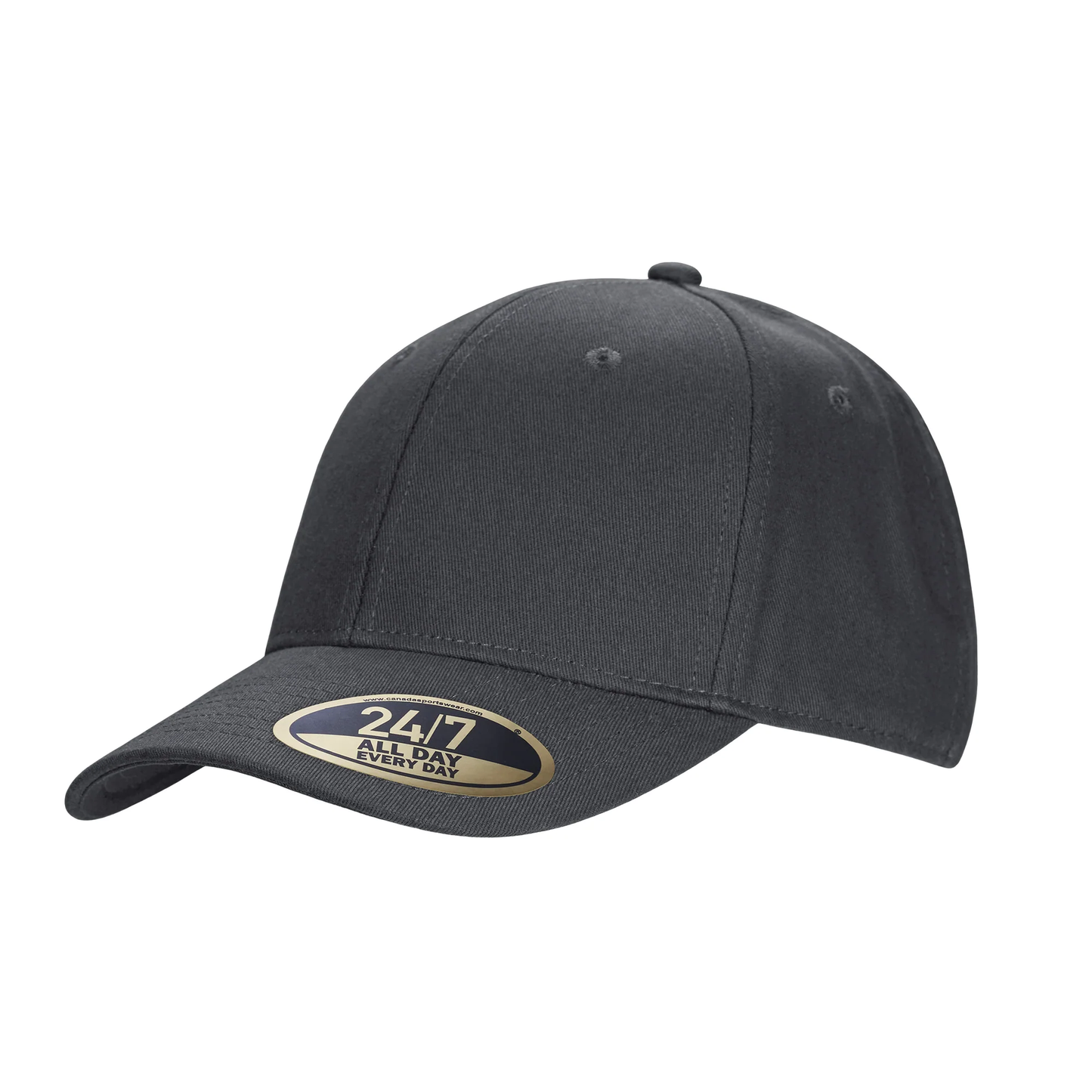Snap Back Cotton Twill Cap