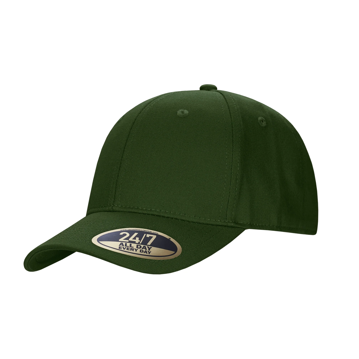 Snap Back Cotton Twill Cap