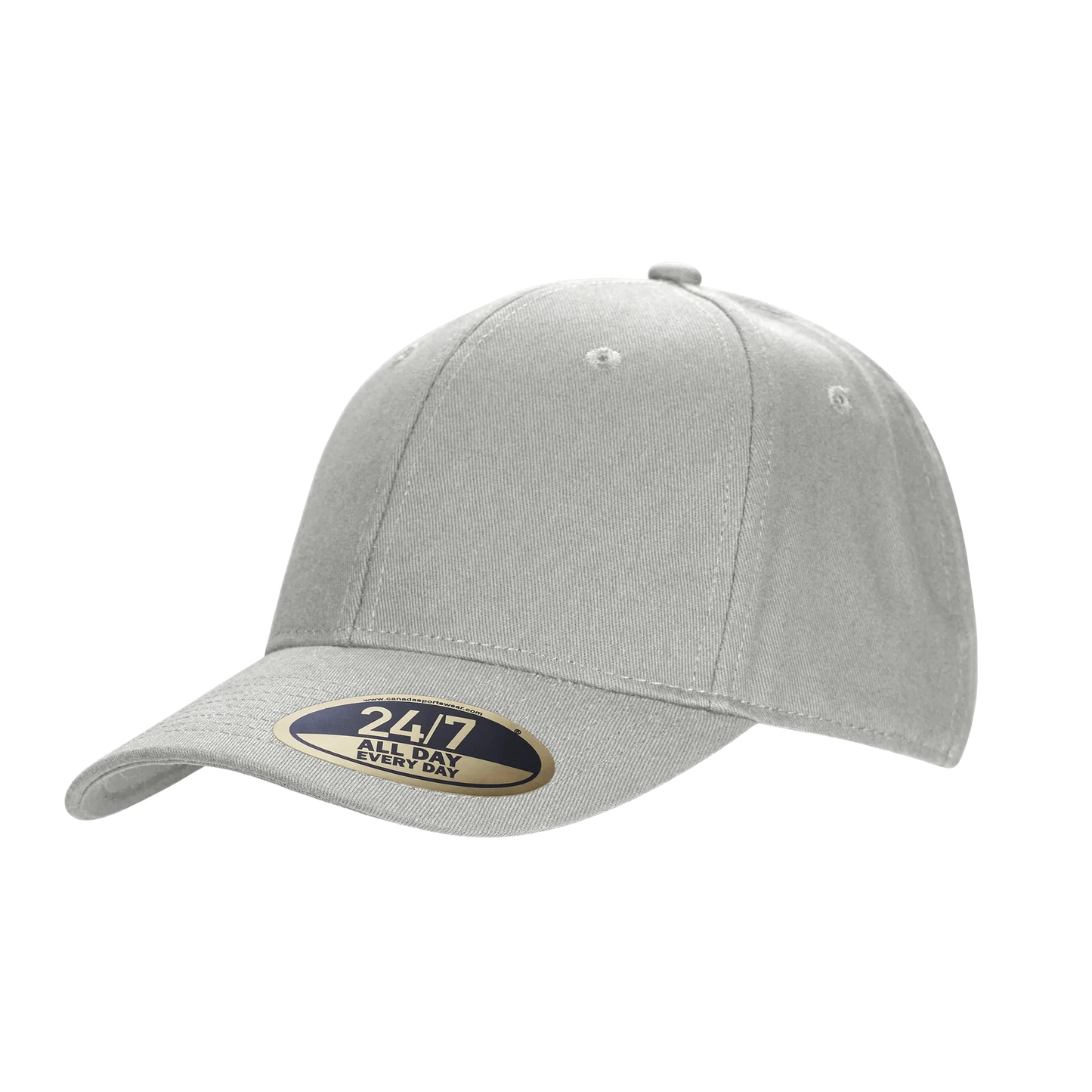 Snap Back Cotton Twill Cap