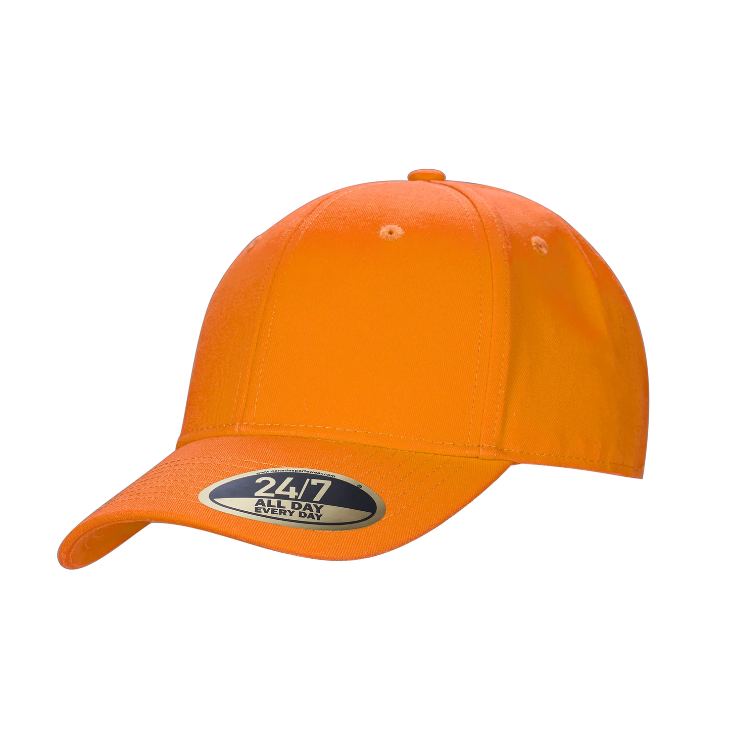 Snap Back Cotton Twill Cap
