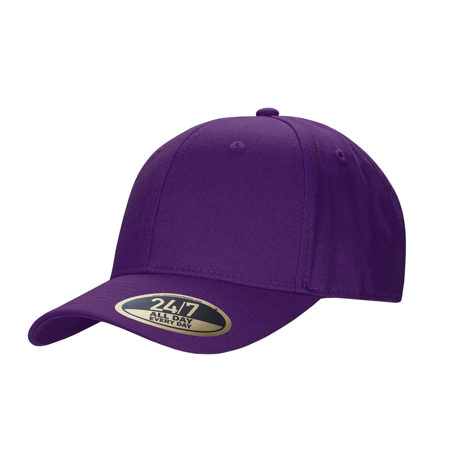Snap Back Cotton Twill Cap