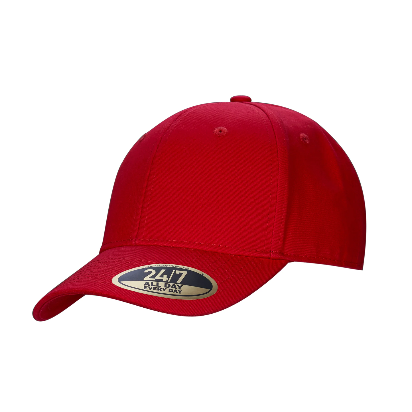 Snap Back Cotton Twill Cap