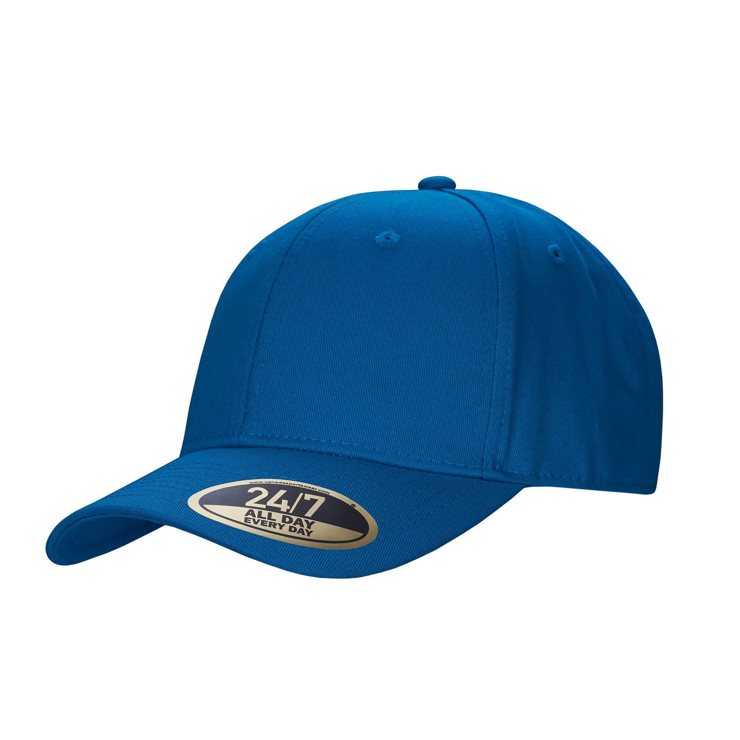 Snap Back Cotton Twill Cap