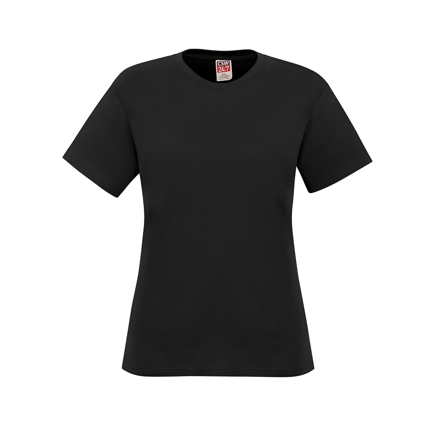 Ladies RING SPUN Combed Cotton Crewneck T-Shirt 2XL - CSW 24/7