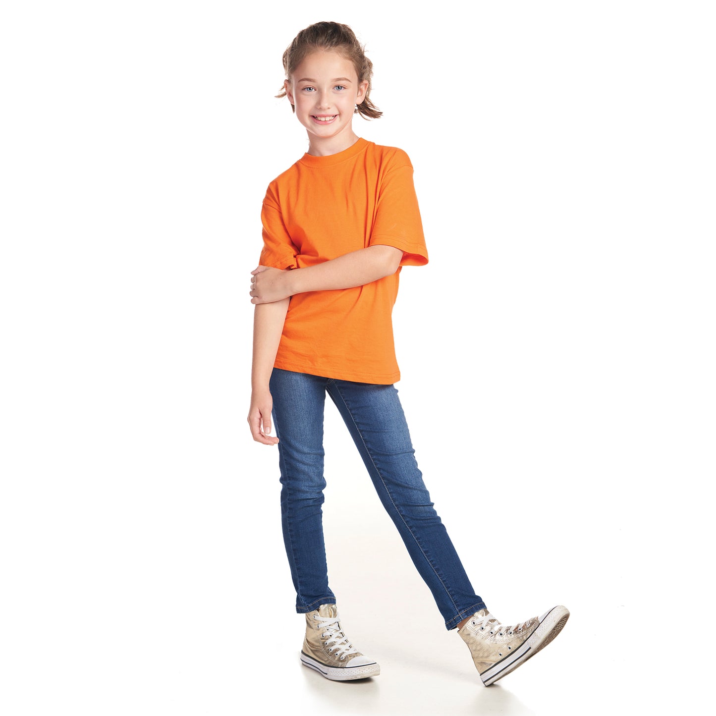Youth RING SPUN Combed Cotton Crewneck T-Shirt