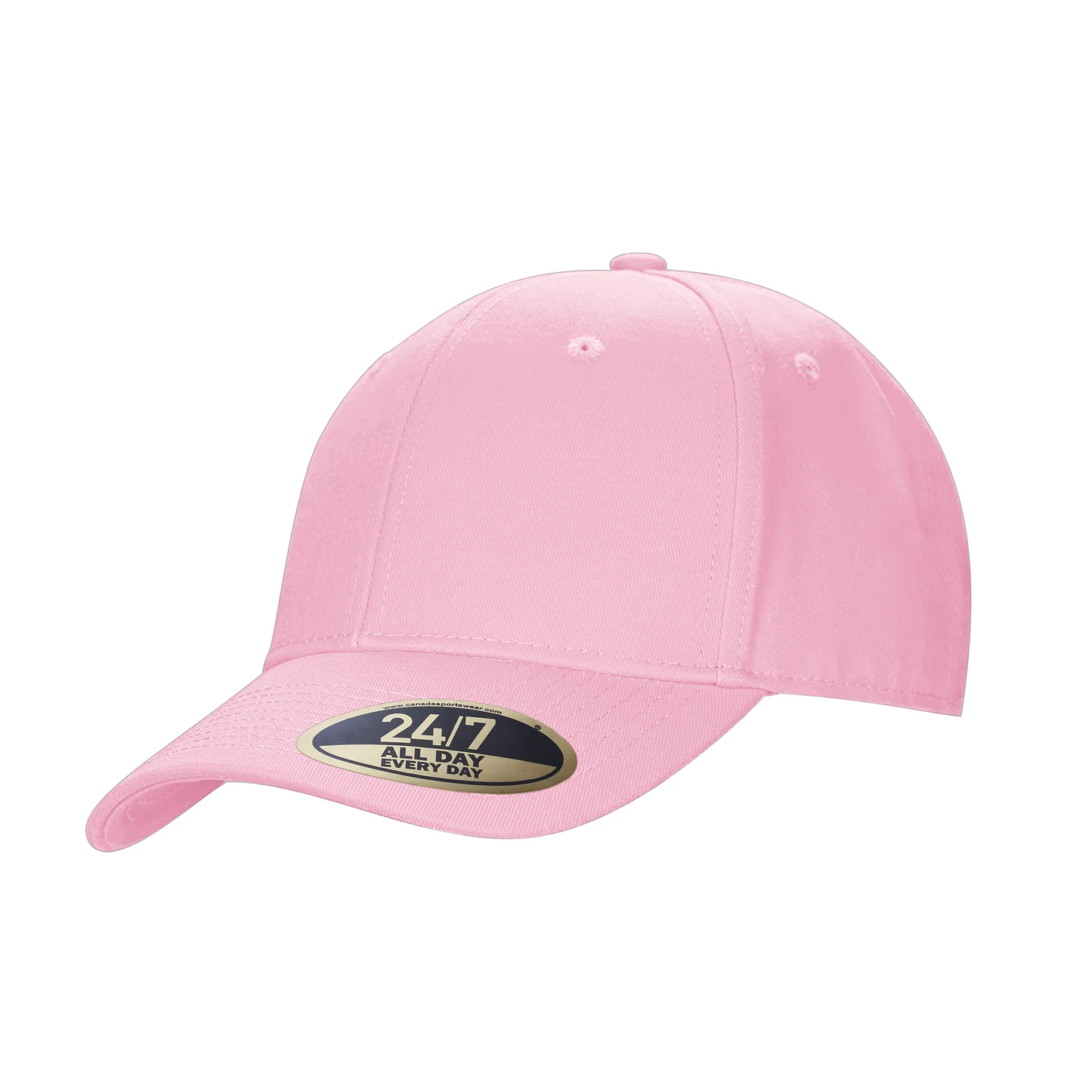 Snap Back Cotton Twill Cap