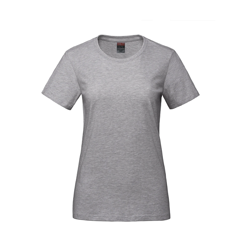 Ladies RING SPUN Combed Cotton Crewneck T-Shirt - CSW 24/7