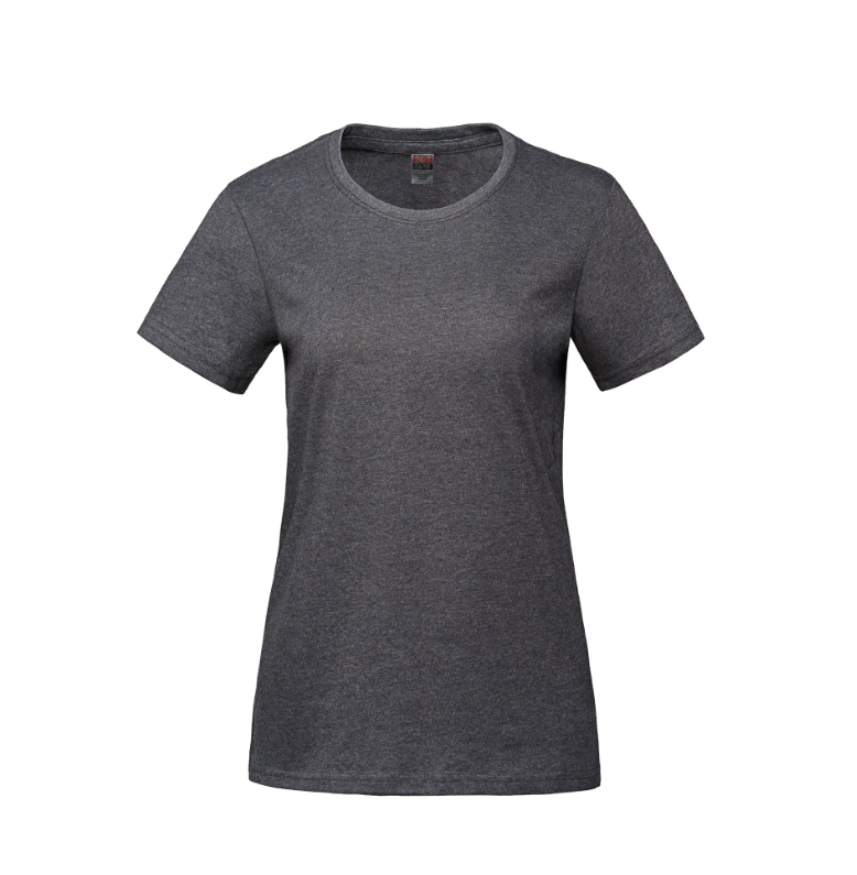 Ladies RING SPUN Combed Cotton Crewneck T-Shirt - CSW 24/7