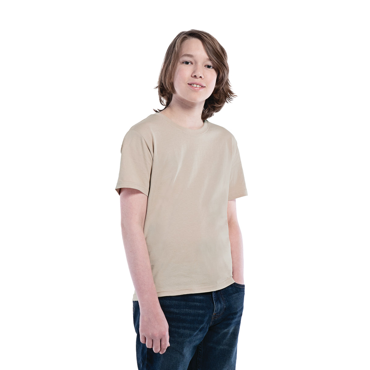Youth RING SPUN Combed Cotton Crewneck T-Shirt - CSW 24/7